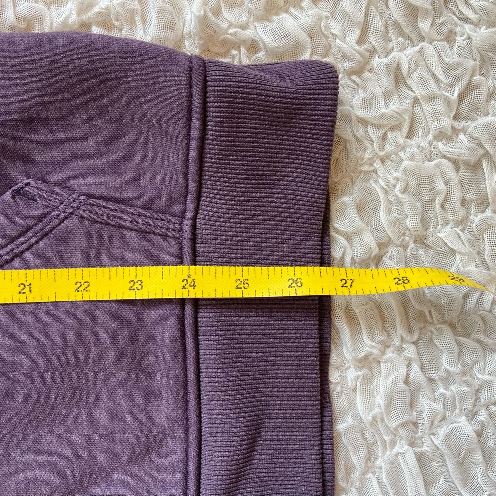 Carhartt Clarksburg Logo Graphic Hoodie Pullover Thick Relaxed Sweatshirt Medium - Picture 7 of 10